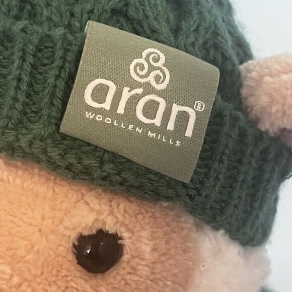 Aran Woollen Mills Sheep Stuffed Animal Wool Knit Hat and Sweater Ireland NWT - Picture 4 of 11